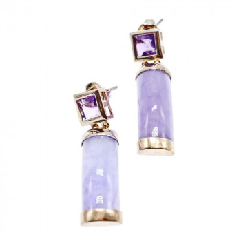 Sky Jewelry Серебряные серьги с иолитом  Наслаждение