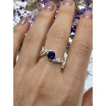 Sky Jewelry Серебряное кольцо с турмалином  Сияние