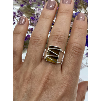 Sky Jewelry Серебряное кольцо со вставками из эмали  Винтаж