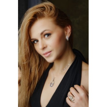 Sky Jewelry Серебро 925 пробы кольцо