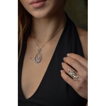 Sky Jewelry Серебро 925 пробы кольцо