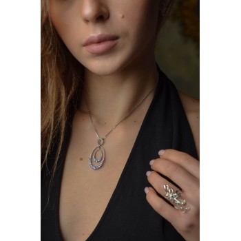 Sky Jewelry Серебро 925 пробы кольцо