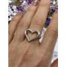 Sky Jewelry Серебряное кольцо Сердце