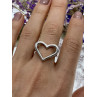 Sky Jewelry Серебряное кольцо Сердце