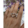 Sky Jewelry Серебряное кольцо Сердце