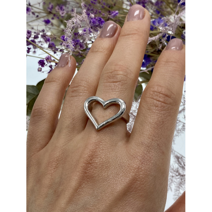 Sky Jewelry Серебряное кольцо Сердце