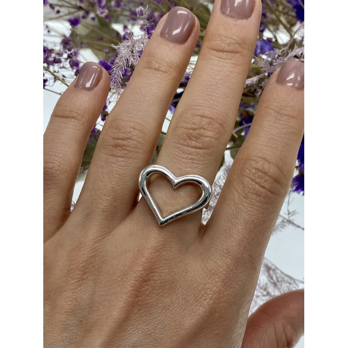 Sky Jewelry Серебряное кольцо Сердце