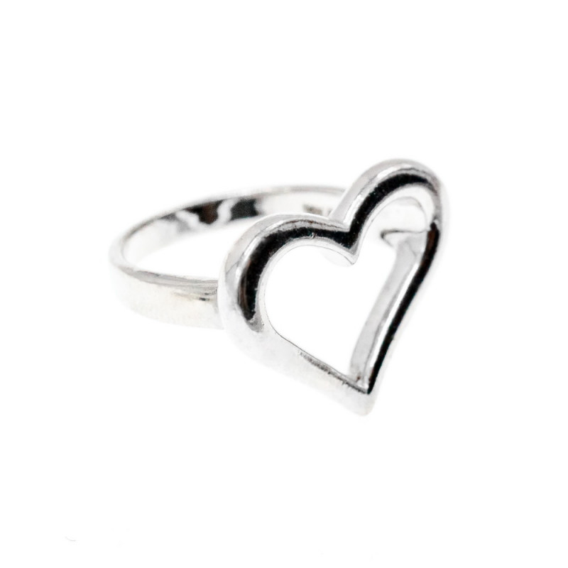 Sky Jewelry Серебряное кольцо Сердце