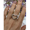 Sky Jewelry Серебряное кольцо Сердце
