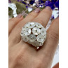 Sky Jewelry Серебряное кольцо с перламутром   Перламутровые цветы
