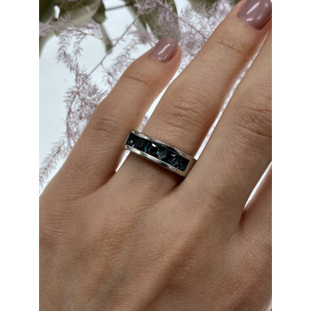 Sky Jewelry Серебряное кольцо с камнями шпинель  Фантастика