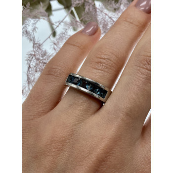 Sky Jewelry Серебряное кольцо с камнями шпинель  Фантастика