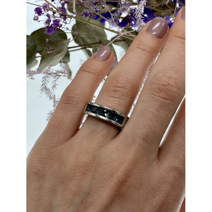 Sky Jewelry Серебряное кольцо с камнями шпинель  Фантастика