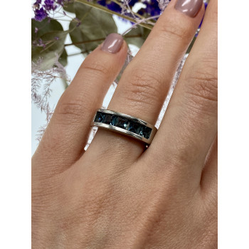 Sky Jewelry Серебряное кольцо с камнями шпинель  Фантастика