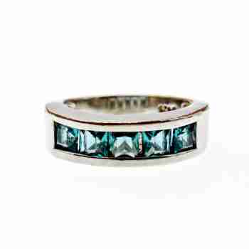 Sky Jewelry Серебряное кольцо с камнями шпинель  Фантастика