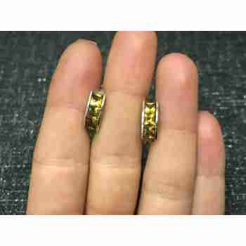 Sky Jewelry Серьги с цитрином 925 проба