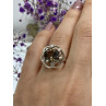Sky Jewelry Серебряное кольцо с коричневым турмалином  Мечта