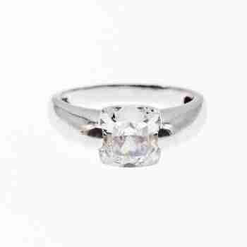 Sky Jewelry Серебряное кольцо с фианитом  Настроение