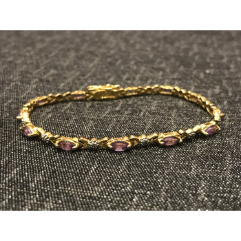 Sky Jewelry Браслет серебро 925 проба с камнем Танзанит