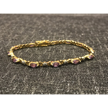 Sky Jewelry Браслет серебро 925 проба с камнем Танзанит