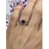 Sky Jewelry Серебряное кольцо с александритом  Блеск