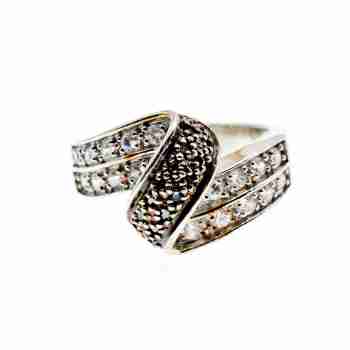 Sky Jewelry Серебряное кольцо с камнями шпинель   Очарование