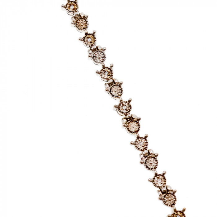 Sky Jewelry Браслет серебро 925 проба с фианитами