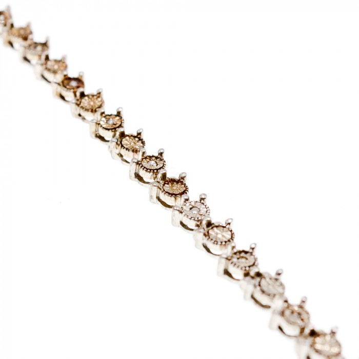 Sky Jewelry Браслет серебро 925 проба с фианитами