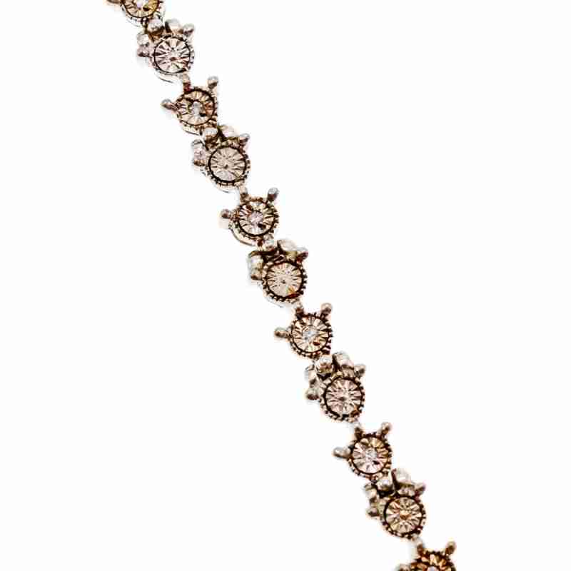 Sky Jewelry Браслет серебро 925 проба с фианитами