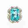 Sky Jewelry Серебряное кольцо с топазом  Фантастика