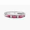 Sky Jewelry Серебряное кольцо с розовой шпинелью и гошенитом
