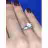 Sky Jewelry Кольцо с напылением белого золота 10К