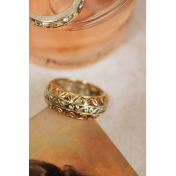 Sky Jewelry Серебряное кольцо с сапфирами  Ажур