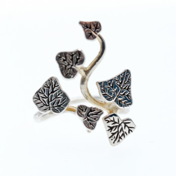 Sky Jewelry Серебряное кольцо  Листва