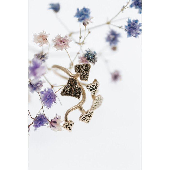 Sky Jewelry Серебряное кольцо  Листва