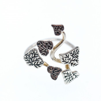 Sky Jewelry Серебряное кольцо  Листва