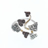 Sky Jewelry Серебряное кольцо  Листва