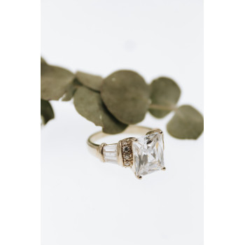 Sky Jewelry Серебряное кольцо с фианитами