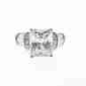 Sky Jewelry Серебряное кольцо с фианитами