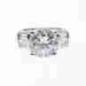 Sky Jewelry Серебряное кольцо с фианитами  Мечта