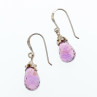 Sky Jewelry Серебряные серьги с аметистом  Впечатление