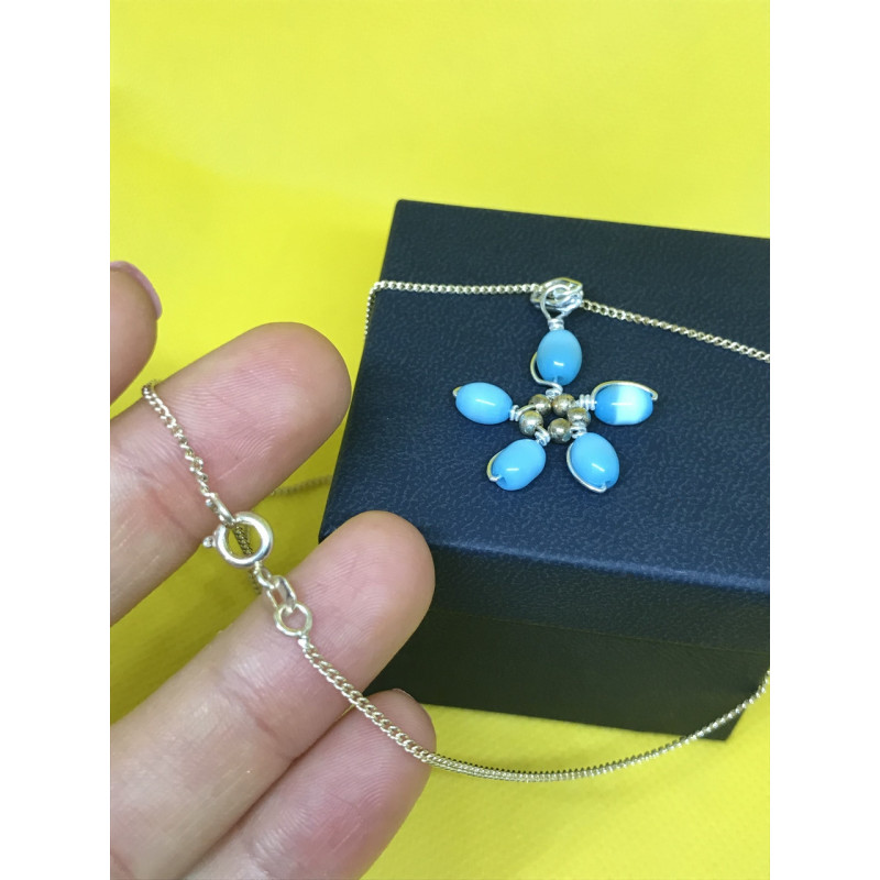 Sky Jewelry Набор  (цепочка и кулон) Italy