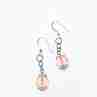 Sky Jewelry Серебряные серьги с ювелирным стеклом