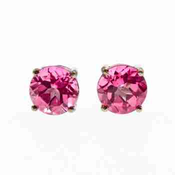 Sky Jewelry Серебряные серьги с морганитом  Очарование