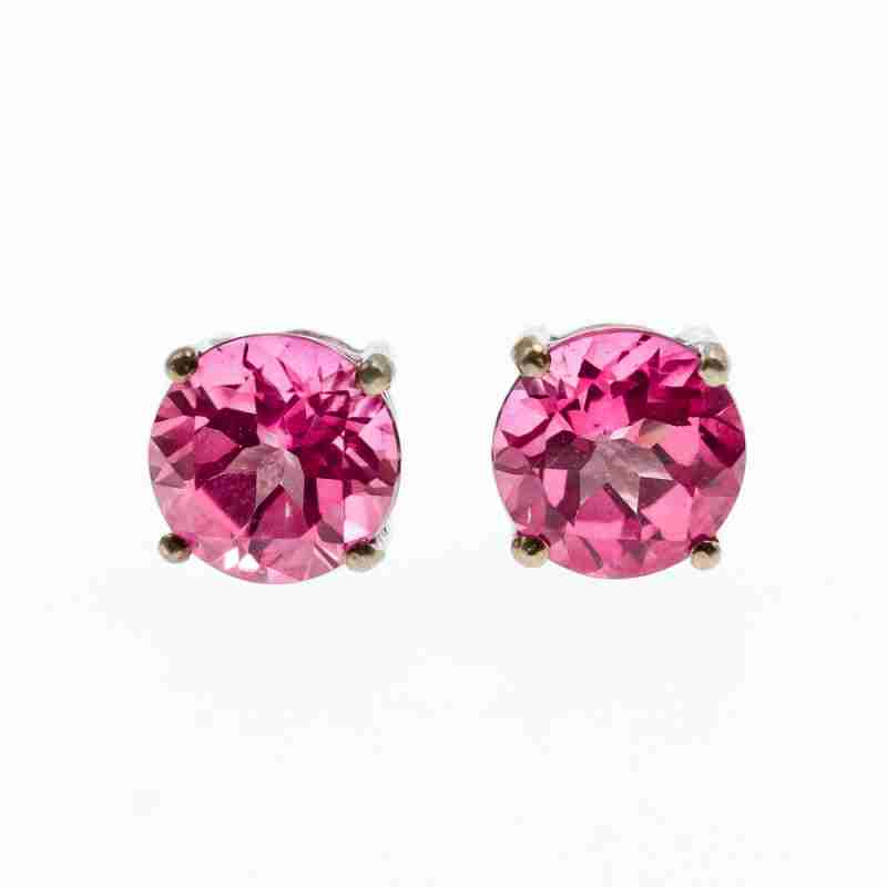 Sky Jewelry Серебряные серьги с морганитом  Очарование