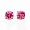 Sky Jewelry Серебряные серьги с морганитом  Очарование