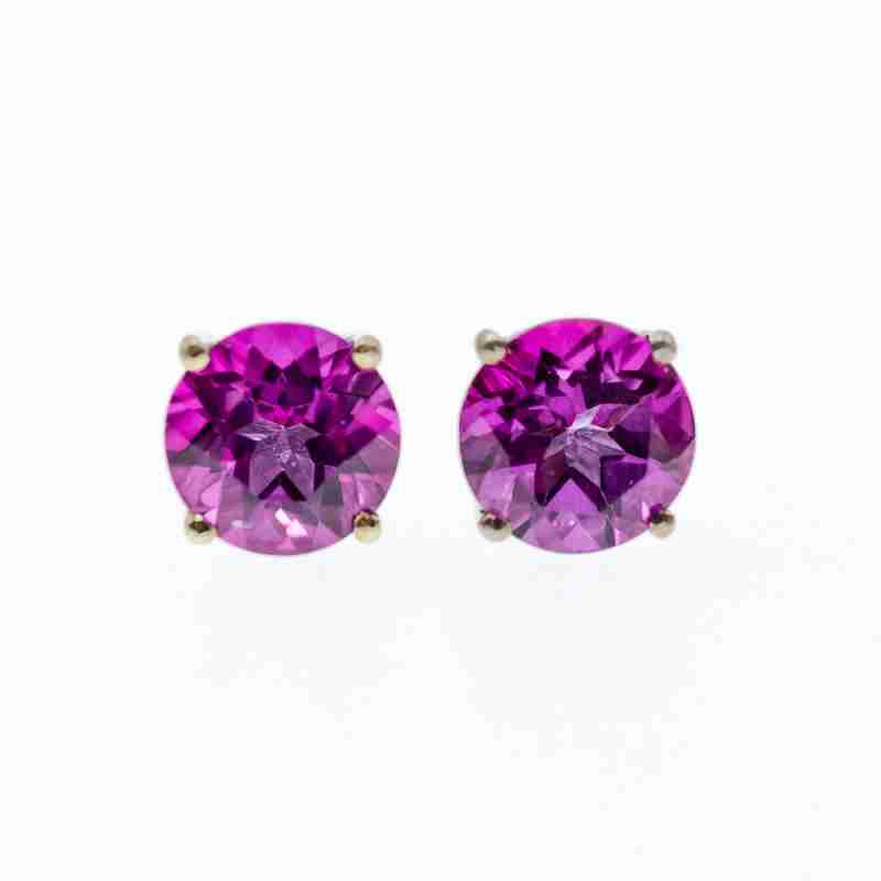 Sky Jewelry Серебряные серьги с альмандином