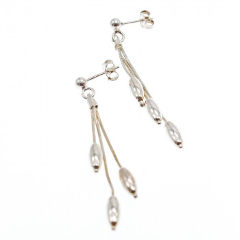 Sky Jewelry Серебряные серьги  Настроение Италии