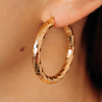 Sky Jewelry Серебряные серьги в позолоте  Настроение Италии