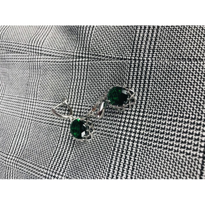 Sky Jewelry Cерьги 925 проба с фианитом